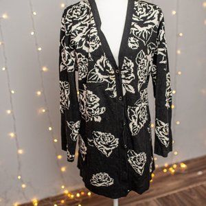 Isaac Mizrahi Live! size 2X floral sweater